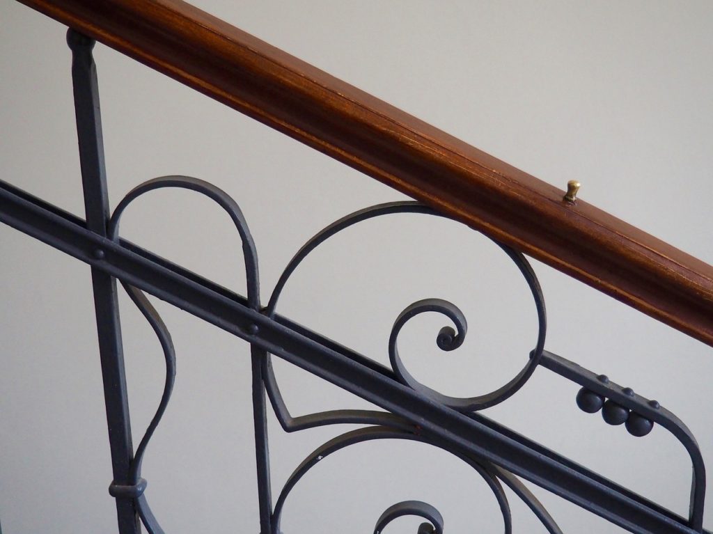 escalier artisan ferronnier
