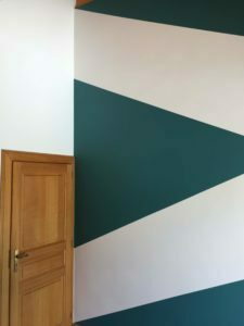 Mur vert et blanc scaled