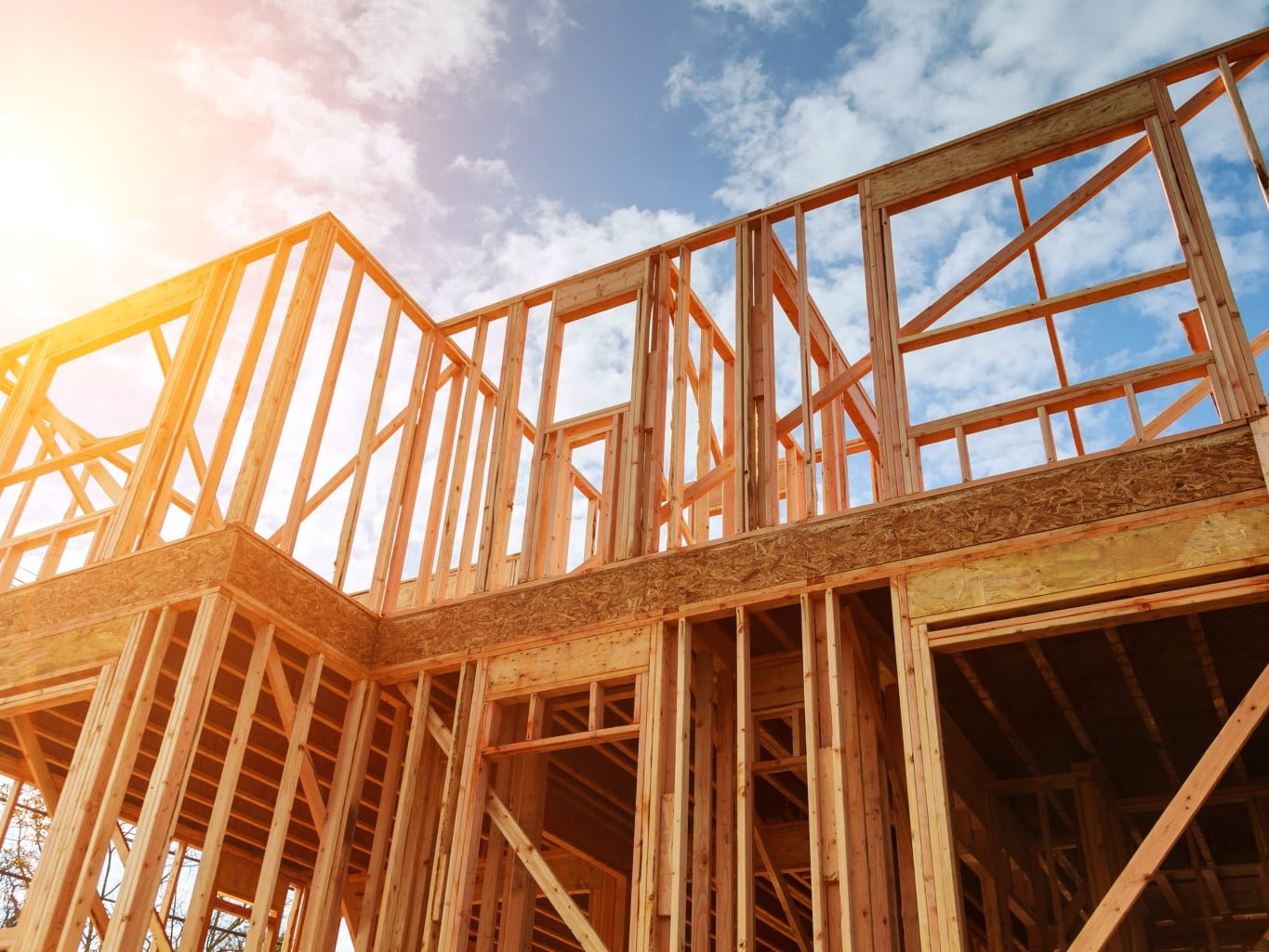 Construction d'une maison en ossature bois dans le Chablais