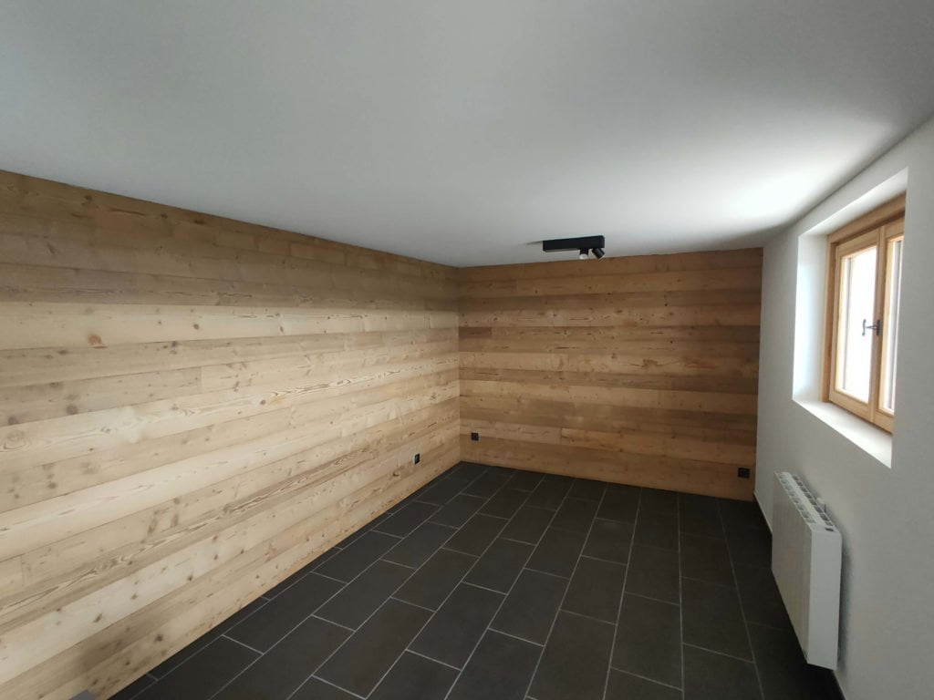 Piece de vie dans un chalet de Bons-en-chablais