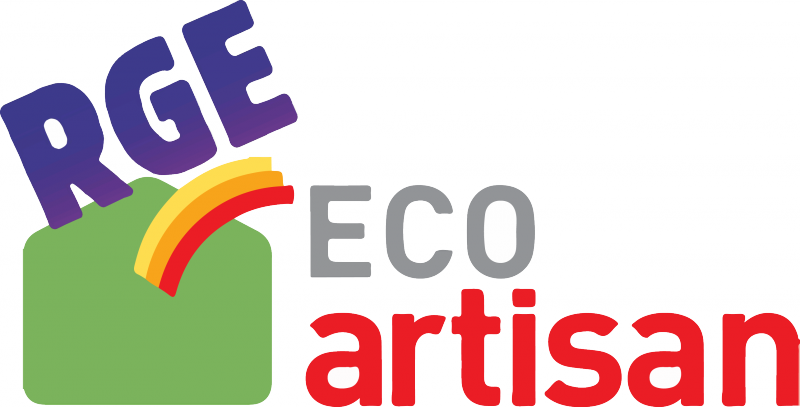 Logo RGE Eco Artisan, label de qualité pour les professionnels de la rénovation énergétique dans le Chablais