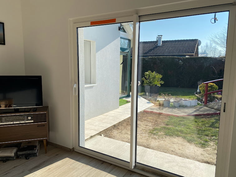 vue extension avec accès jardin