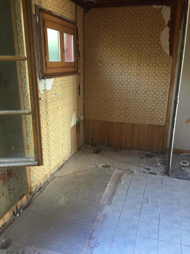 Salle de bain rénovée à Annemasse
