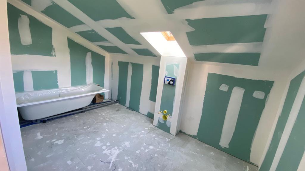 Salle de bains avant