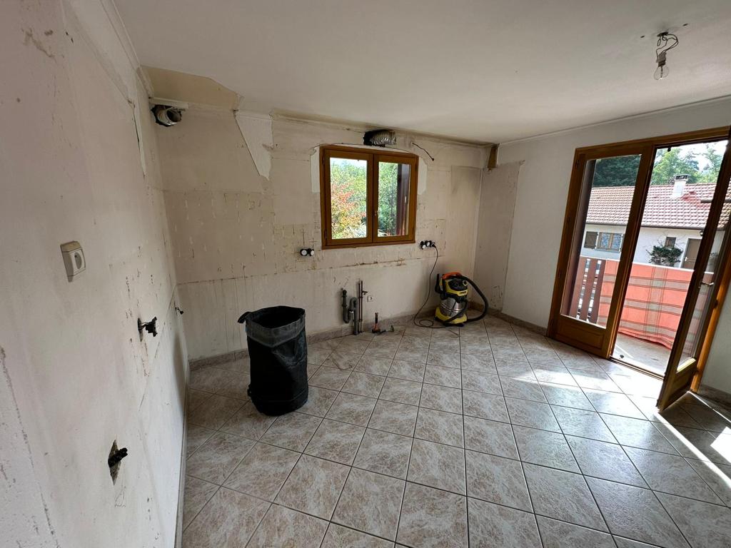 Travaux de rénovation de cuisine à Lully