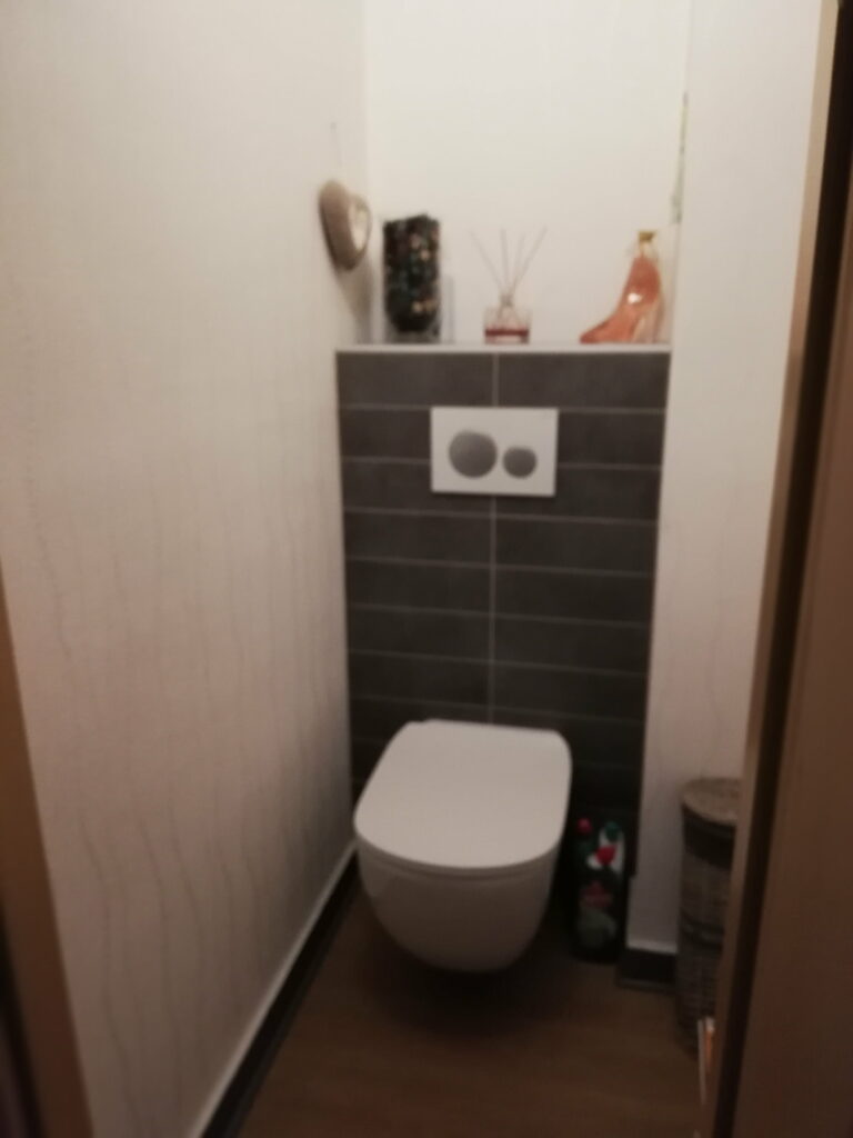 Éclairage intégré dans la salle de bains à Annemasse