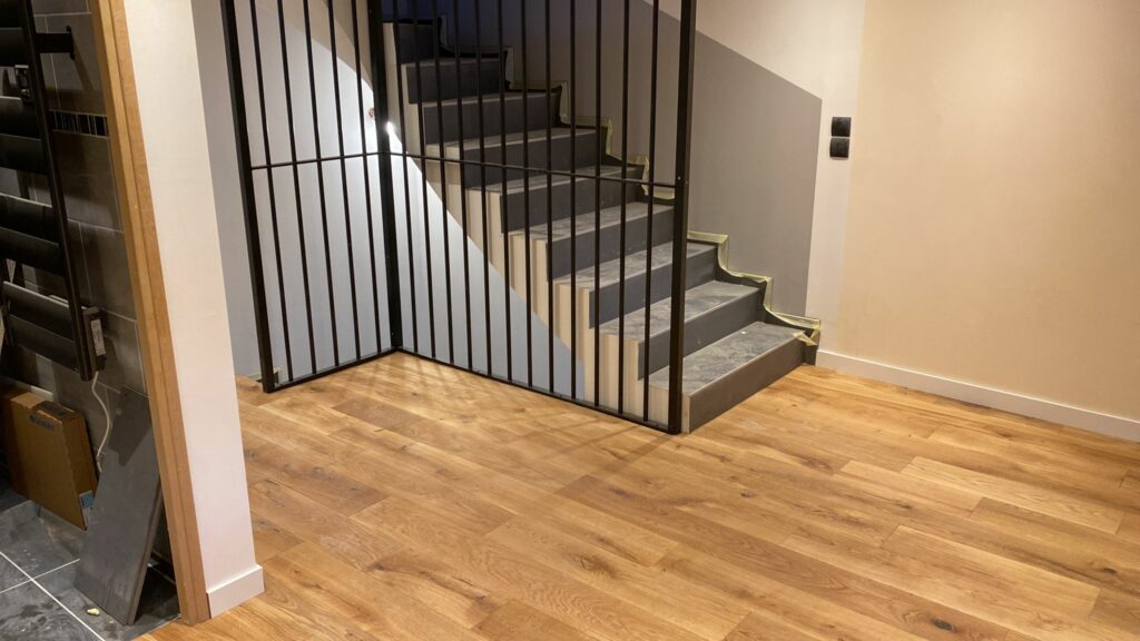Parquet après rénovation à Douvaine