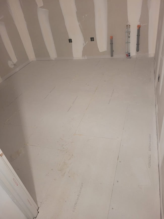 Rénovation d'un sous-sol à Douvaine - espace polyvalent