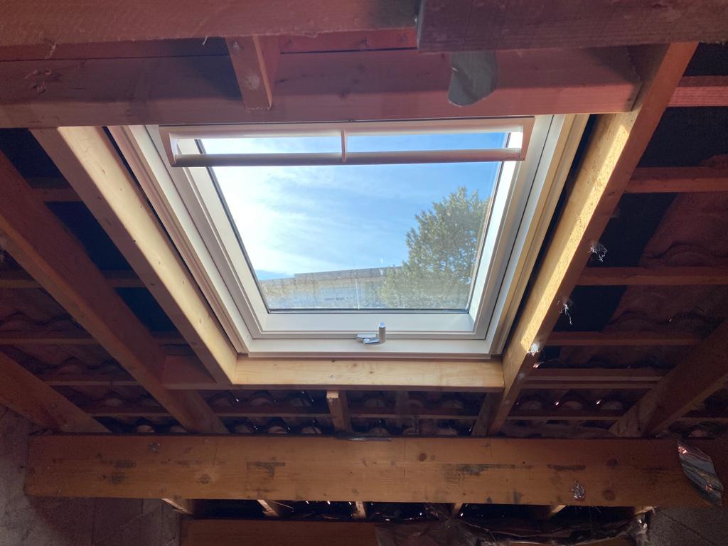 création d'un velux à Bons-en-Chablais