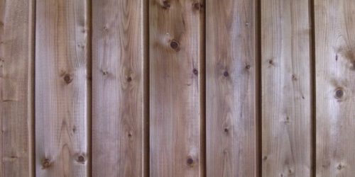 Bardage en bois d'une maison à Bons-en-Chablais