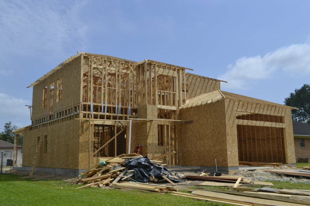 Construction d'une maison à ossature bois à Bons-en-Chablais