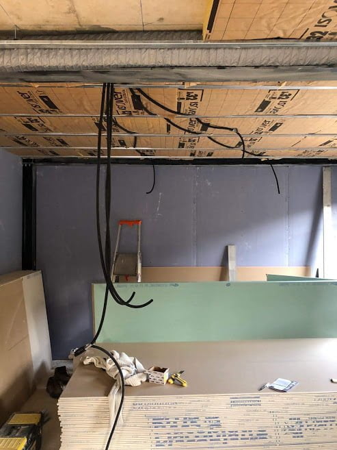 Éclairage par spot dans un appartement en plateau à Thonon-les-Bains