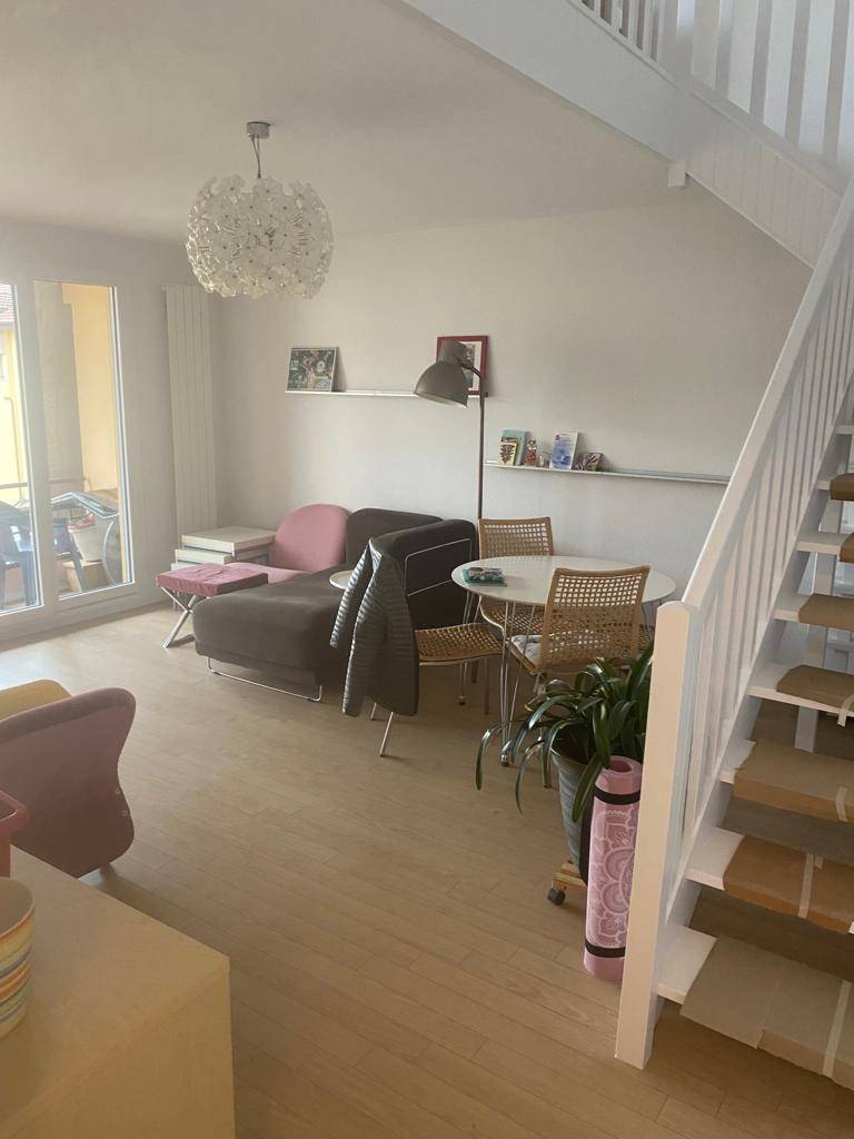 Salon après la rénovation à Annemasse