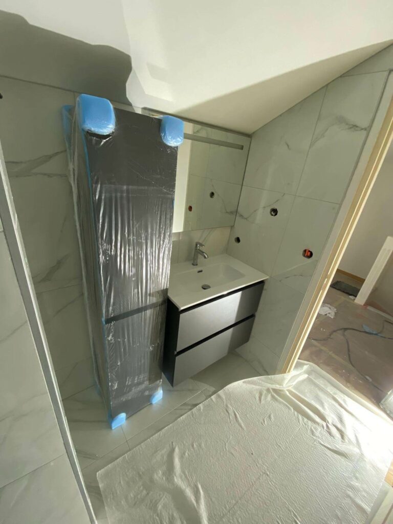 Installation des meubles de salle de bain à Douvaine